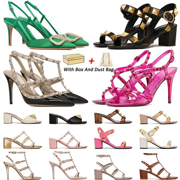 2023 famous women sandals luxury dress shoes designer garavani high heels leather rivet black peep-toes womens lady party wedding sandal
2023 famous women sandals luxury dress shoes designer garavani high heels leather rivet black peep-toes womens lady party wedding sandal