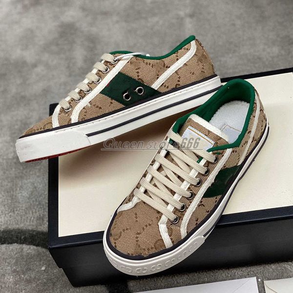 tennis 1977 canvas casual shoes luxurys designers womens shoe italy green web stripe rubber sole stretch cotton low mens sneakers 01, Black
tennis 1977 canvas casual shoes luxurys designers womens shoe italy green web stripe rubber sole stretch cotton low mens sneakers 01, Black