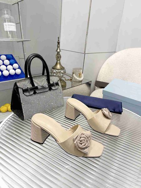classic sandals slide prad luxury designer ladies high-heeled sandals summer fashion women leisure slippers pl13, Black
classic sandals slide prad luxury designer ladies high-heeled sandals summer fashion women leisure slippers pl13, Black