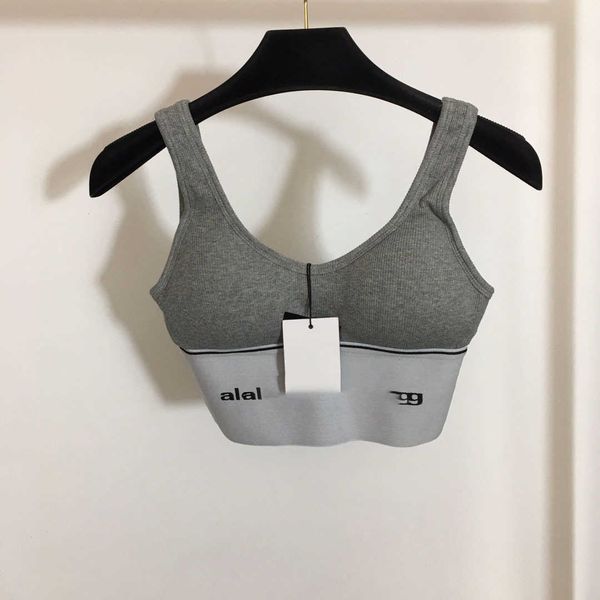 23ss vest camis tank womens tanks camis letter weaving waist pure cotton suspender tank sports bra with chest pads shenzhen nanyou women clo, White
23ss vest camis tank womens tanks camis letter weaving waist pure cotton suspender tank sports bra with chest pads shenzhen nanyou women clo, White