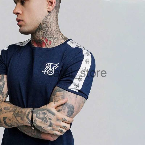 men's t-shirts sik silk t shirt men summer brand male t-shirts 2023 homme silk tshirt casual fashion siksilk man clothing j230614, White;black
men's t-shirts sik silk t shirt men summer brand male t-shirts 2023 homme silk tshirt casual fashion siksilk man clothing j230614, White;black