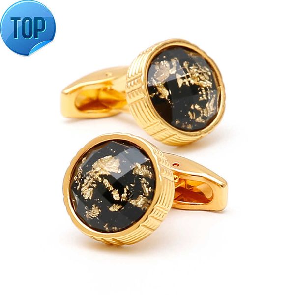 men's cufflinks fashion personality gold round table colorful pattern shirt sleeve studs xk23001, Silver
men's cufflinks fashion personality gold round table colorful pattern shirt sleeve studs xk23001, Silver