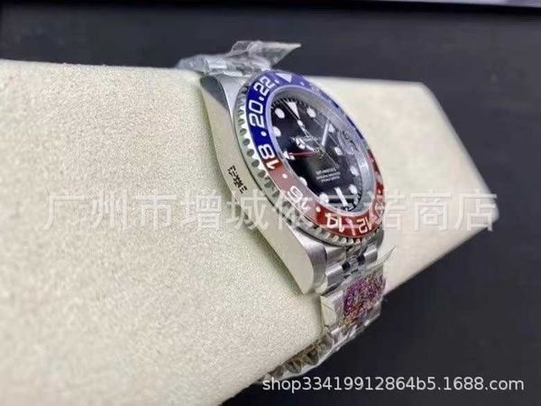 luxury ceramic rotating bezel rlolex luminous wrist watches 40mm famous gmt 904l factory c china circle iced out movement watch men's, Slivery;brown
luxury ceramic rotating bezel rlolex luminous wrist watches 40mm famous gmt 904l factory c china circle iced out movement watch men's, Slivery;brown