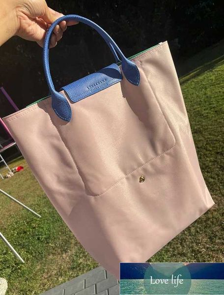 quality color nylon portable tote bags female re-play three-color stitching vertical large capacity dumpling bag
quality color nylon portable tote bags female re-play three-color stitching vertical large capacity dumpling bag