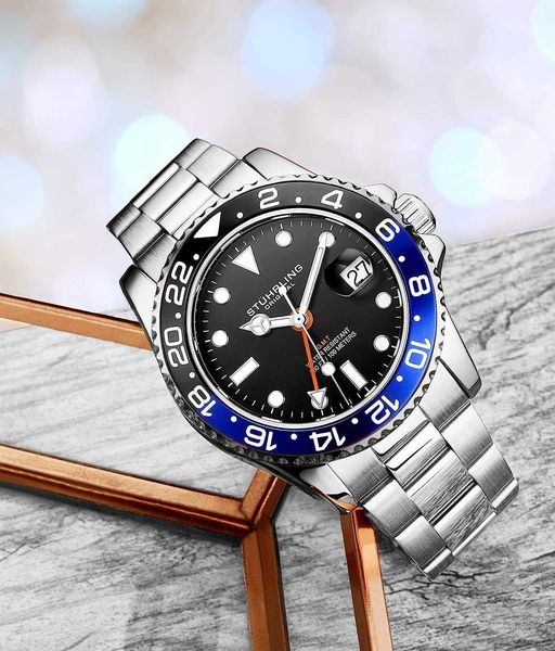 luxury ceramic rotating bezel r luminous o wrist watches l 40mm*13mm e 904l x steel quartz dual time date crown waterproof iced movement gif, Slivery;brown
luxury ceramic rotating bezel r luminous o wrist watches l 40mm*13mm e 904l x steel quartz dual time date crown waterproof iced movement gif, Slivery;brown
