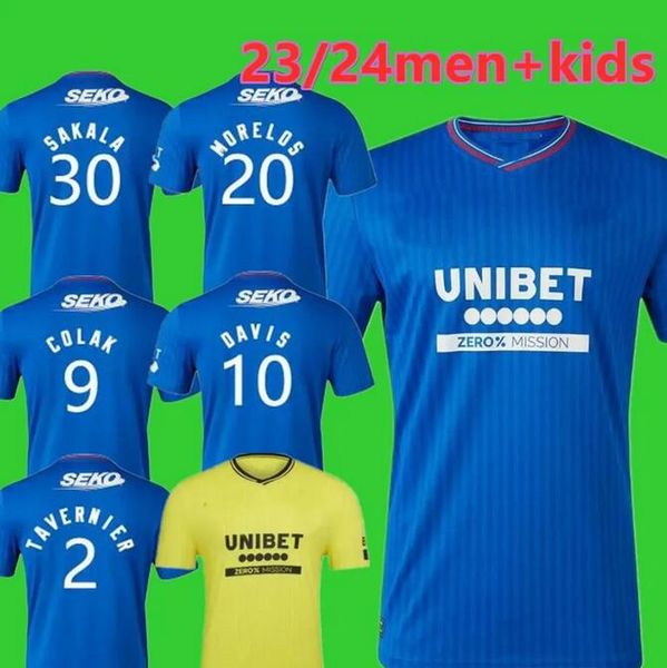 23 24 rangers soccer jerseys glasgow 2023 2024 home away 150th legendary version defoe barker morelos men kids training football fans player, Black;yellow
23 24 rangers soccer jerseys glasgow 2023 2024 home away 150th legendary version defoe barker morelos men kids training football fans player, Black;yellow