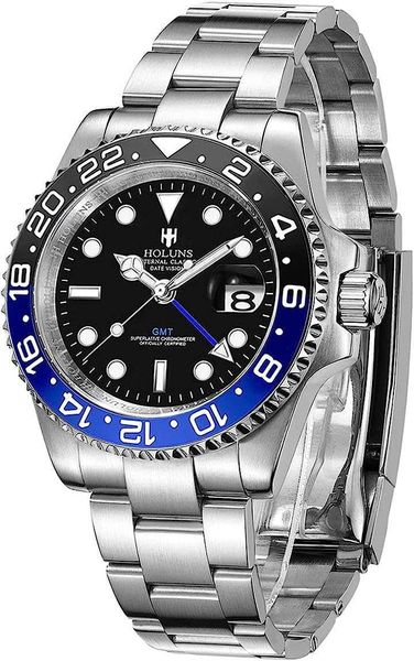 luxury ceramic rotating bezel r luminous o wrist watches l 40mm*13mm e 904l x end automatic waterproof steel luminous iced movement gift, Slivery;brown
luxury ceramic rotating bezel r luminous o wrist watches l 40mm*13mm e 904l x end automatic waterproof steel luminous iced movement gift, Slivery;brown