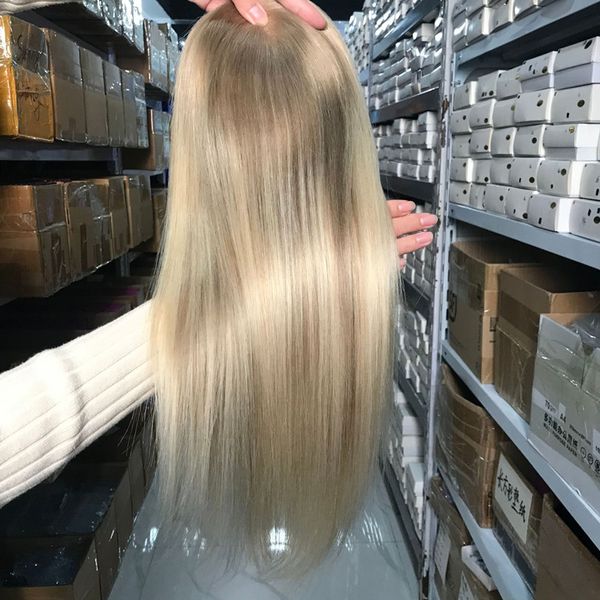 stock hair pieces blonde hightlights 16 inch human remy hair ers 60# mono women's toupee ombre 6*7 inch 130% density natural black, Black;brown
stock hair pieces blonde hightlights 16 inch human remy hair ers 60# mono women's toupee ombre 6*7 inch 130% density natural black, Black;brown