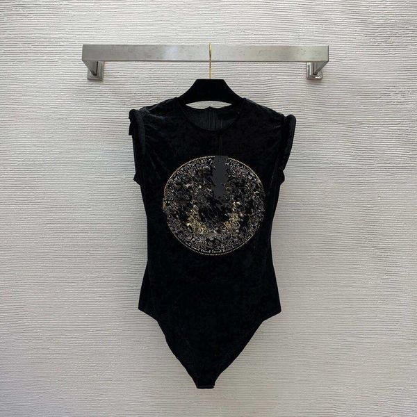 23ss designer bathing suit bikini swimwear womens bikini velvet elastic fabric heavy work rivet drill medusa round neck sleeveless one piece, White;black
23ss designer bathing suit bikini swimwear womens bikini velvet elastic fabric heavy work rivet drill medusa round neck sleeveless one piece, White;black
