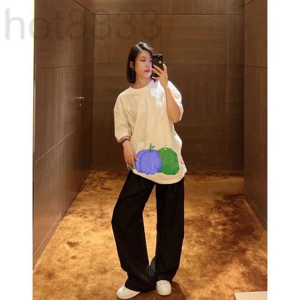 men's t-shirts designer summer new round neck ink gel printing pumpkin shoulder drop short sleeve pure cotton t-shirt for men and women, White;black
men's t-shirts designer summer new round neck ink gel printing pumpkin shoulder drop short sleeve pure cotton t-shirt for men and women, White;black