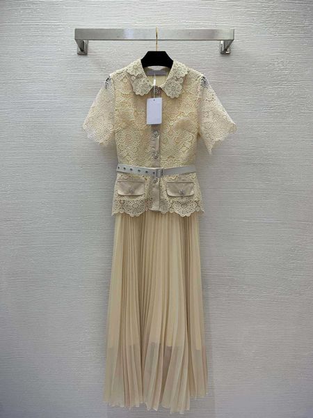 23ss summer dresses women dress women designer clothes flower diamond buckle lapel short sleeve pleated solid color celebrity style dress wo, Black;gray
23ss summer dresses women dress women designer clothes flower diamond buckle lapel short sleeve pleated solid color celebrity style dress wo, Black;gray