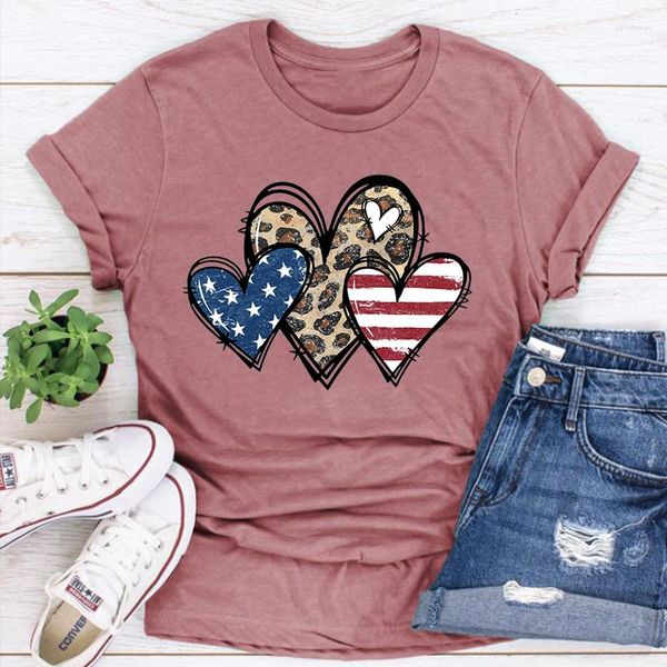 women's t shirts independence day usa shirt leopard heart stars and stripes women 4th of july fourth tee vintage, White
women's t shirts independence day usa shirt leopard heart stars and stripes women 4th of july fourth tee vintage, White