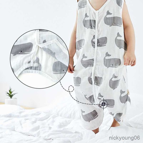 sleeping bags summer baby sleeveless sleep toddler cotton pajamas boy girl infant super soft breathable cool bag r230614
sleeping bags summer baby sleeveless sleep toddler cotton pajamas boy girl infant super soft breathable cool bag r230614