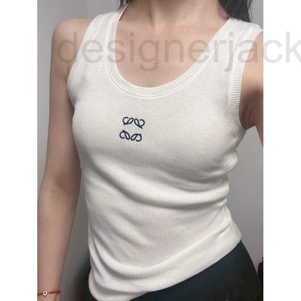 women's tanks & camis designer luxury fashion pure white embroidery small label slim fit tank bottom knitted rib strap 86ei
women's tanks & camis designer luxury fashion pure white embroidery small label slim fit tank bottom knitted rib strap 86ei