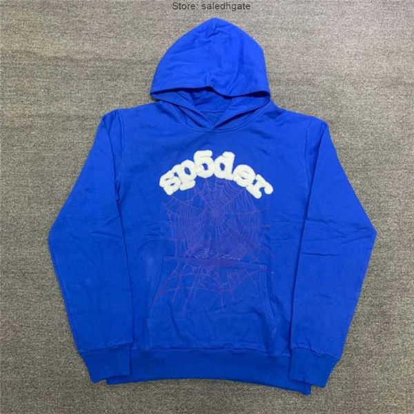 men's hoodies sweatshirts blue sp5der 555555 hoodie men women foam printing spider web hooded young thug pullover 9by8, Black
men's hoodies sweatshirts blue sp5der 555555 hoodie men women foam printing spider web hooded young thug pullover 9by8, Black