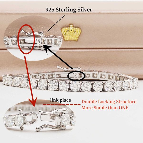 2mm 3mm 4mm 5mm 6.5mm hip hop fashion jewelry s925 d color moissanite diamond tennis chain necklace bracelets, Silver
2mm 3mm 4mm 5mm 6.5mm hip hop fashion jewelry s925 d color moissanite diamond tennis chain necklace bracelets, Silver