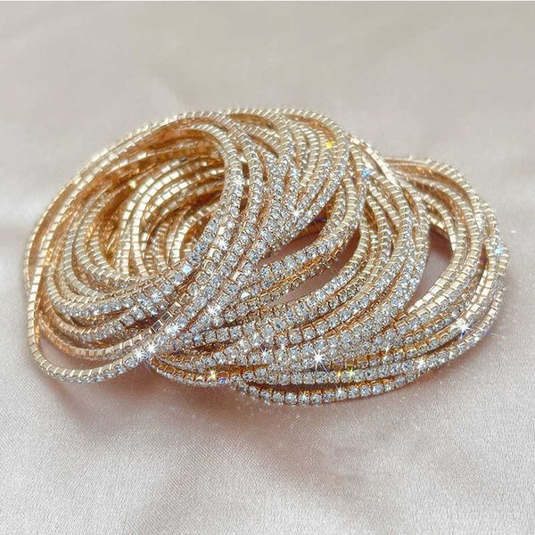 wholesale colorful dainty tennis bracelet rhinestone gold plated copper elastic stretch chain for women girl, Silver
wholesale colorful dainty tennis bracelet rhinestone gold plated copper elastic stretch chain for women girl, Silver