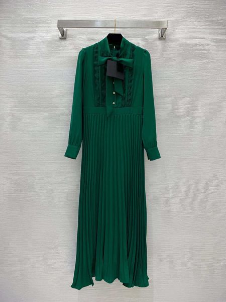 23ss summer dresses women dress women designer clothes water soluble lace stitching buckle placket bow waist show thin long-sleeved dress wo, Black;gray
23ss summer dresses women dress women designer clothes water soluble lace stitching buckle placket bow waist show thin long-sleeved dress wo, Black;gray