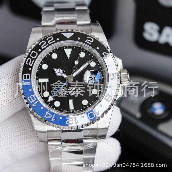 luxury rotating bezel r luminous o wrist watches l 40mm*13mm e 904l x coke ceramic ring automatic fashion black green gmtl iced out movement, Slivery;brown
luxury rotating bezel r luminous o wrist watches l 40mm*13mm e 904l x coke ceramic ring automatic fashion black green gmtl iced out movement, Slivery;brown