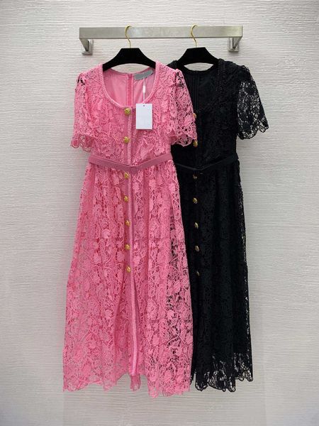 23ss summer dresses women dress women designer clothes silk woven fried dough twists hem waist slim medium length short sleeve big hem dress, Black;gray
23ss summer dresses women dress women designer clothes silk woven fried dough twists hem waist slim medium length short sleeve big hem dress, Black;gray