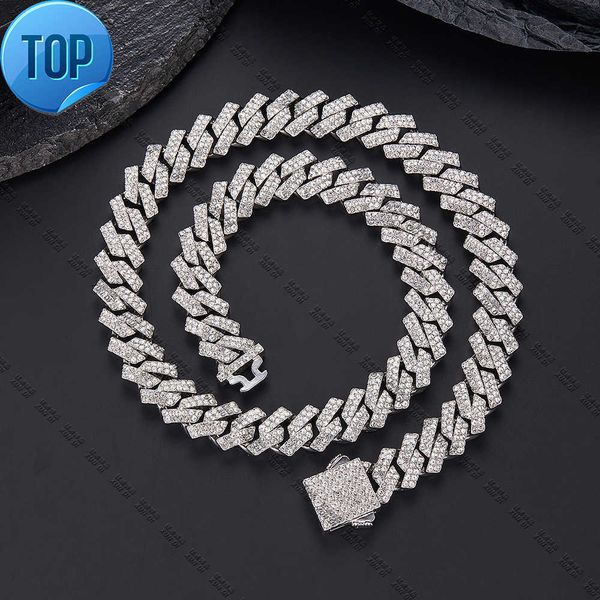 hip hop new product strip cuban chain 12mm alloy water diamond versatile hip hop necklace, Black
hip hop new product strip cuban chain 12mm alloy water diamond versatile hip hop necklace, Black