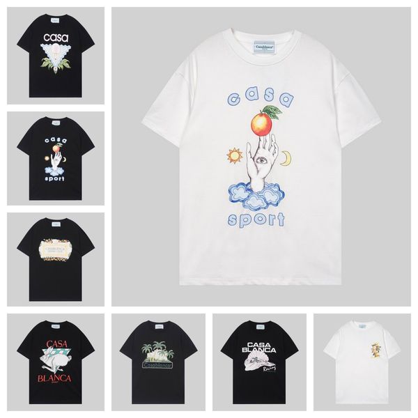 casablanc designer men t shirt set masao san print mens casual shirt and short womens loose silk shirt tees transportation men tshirt s-3xl, White;black
casablanc designer men t shirt set masao san print mens casual shirt and short womens loose silk shirt tees transportation men tshirt s-3xl, White;black