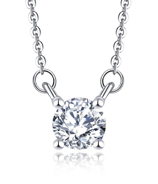 round moissanite necklaces 18k gold fine jewelry 925 silver moissanite diamond pendant necklace for women
round moissanite necklaces 18k gold fine jewelry 925 silver moissanite diamond pendant necklace for women
