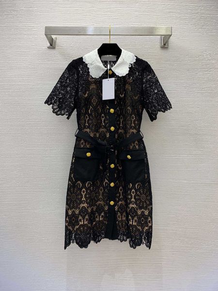 23ss summer dresses women dress women designer clothes slim fit and contrast color polo short sleeve celebrity style dress women clothes, Black;gray
23ss summer dresses women dress women designer clothes slim fit and contrast color polo short sleeve celebrity style dress women clothes, Black;gray
