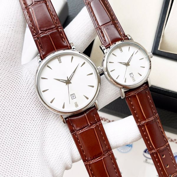 men and women lovers watch designer quartz ceramic watch 40/30mm 316l stainless steel strap watch sapphire luminous watch girls business cas, Slivery;brown
men and women lovers watch designer quartz ceramic watch 40/30mm 316l stainless steel strap watch sapphire luminous watch girls business cas, Slivery;brown