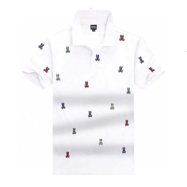 fashionable mens polos solid color psycho rabbit brand european and american striped lapel and striped short sleeved t shirt skull rabbit pa, White;black
fashionable mens polos solid color psycho rabbit brand european and american striped lapel and striped short sleeved t shirt skull rabbit pa, White;black