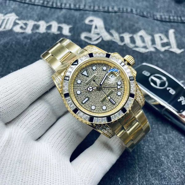 luxury ceramic rotating bezel r luminous o wrist watches l 40mm*13mm e 904l x diamond automatic waterproof iced movement gift 3p, Slivery;brown
luxury ceramic rotating bezel r luminous o wrist watches l 40mm*13mm e 904l x diamond automatic waterproof iced movement gift 3p, Slivery;brown
