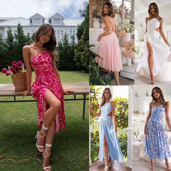 womens sleeve backless casual dresses slit hemline at hem long dress color choice, Black;gray
womens sleeve backless casual dresses slit hemline at hem long dress color choice, Black;gray