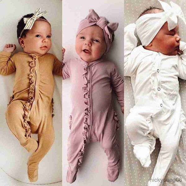 sleeping bags 0-12m baby spring clothes set long sleeve shoes solid color jumpsuit elastic headband piece pajamas r230804
sleeping bags 0-12m baby spring clothes set long sleeve shoes solid color jumpsuit elastic headband piece pajamas r230804
