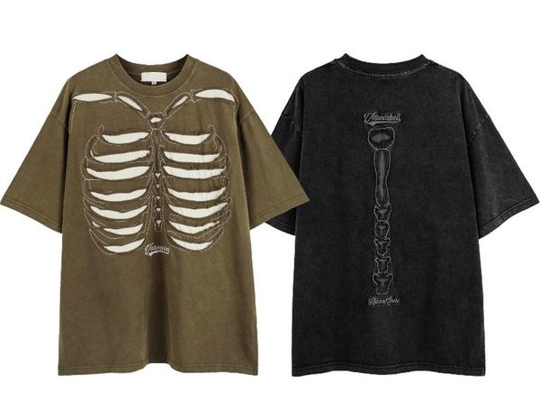 men's t-shirts double layer pattern sewn short sleeved men's trendy high street style hip-hop washed old niche design loose fittin, White;black
men's t-shirts double layer pattern sewn short sleeved men's trendy high street style hip-hop washed old niche design loose fittin, White;black