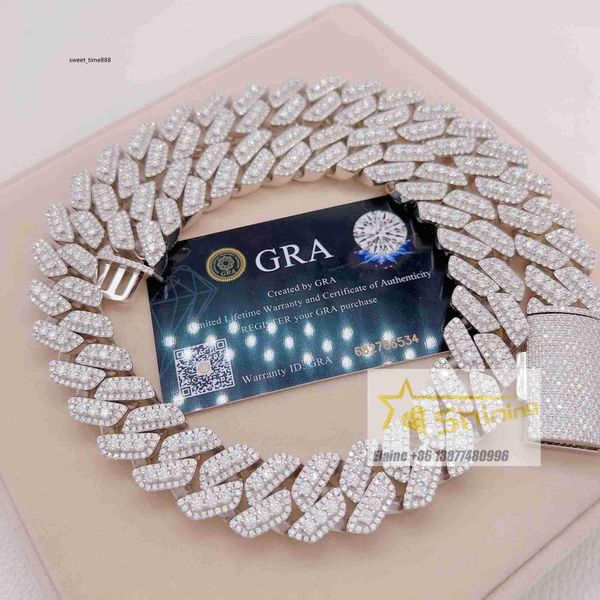 designer jewelry 20mm big men necklace luxury hip fine jewelry iced out vvs moissanite diamond silver 925 iced out cuban link chain
designer jewelry 20mm big men necklace luxury hip fine jewelry iced out vvs moissanite diamond silver 925 iced out cuban link chain