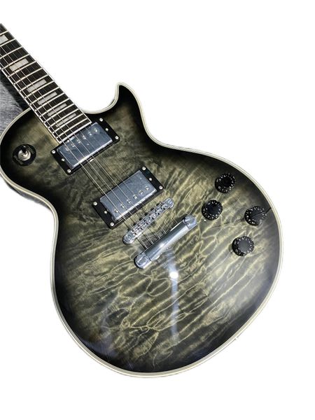 china electric guitar lp transparent black factory direct sales can be customized 56
china electric guitar lp transparent black factory direct sales can be customized 56