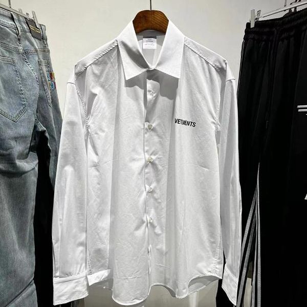 2023ss print 1 quality casual shirts for men long sleeve button shirt streetwear clothes, White;black
2023ss print 1 quality casual shirts for men long sleeve button shirt streetwear clothes, White;black