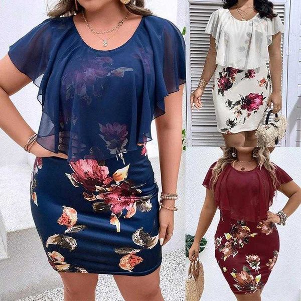summer chiffon casual dresses round collar gauze printed large size baggy package hip dress womens clothing, Black;gray
summer chiffon casual dresses round collar gauze printed large size baggy package hip dress womens clothing, Black;gray