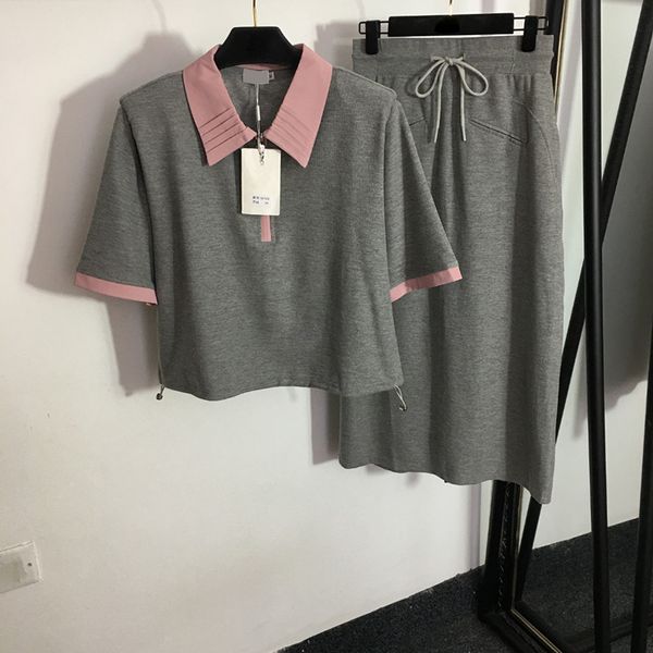 zipper designer dresses summer lapel neck shirt dress set trendy elastic waist skirts vacation casual dress tracksuits, Black
zipper designer dresses summer lapel neck shirt dress set trendy elastic waist skirts vacation casual dress tracksuits, Black