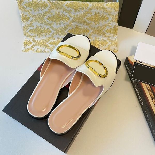 designer sandal women fashion slipper g inlay mother luxury leather low heel non-slip wear anti-odor foot beach shoe 35-42, Black
designer sandal women fashion slipper g inlay mother luxury leather low heel non-slip wear anti-odor foot beach shoe 35-42, Black