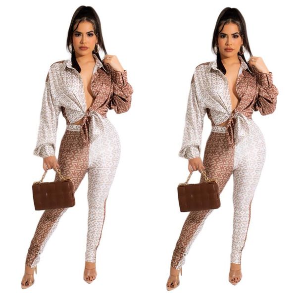 women's set 2023 new fashion printing long sleeve women's set letter printing women's two piece set, White
women's set 2023 new fashion printing long sleeve women's set letter printing women's two piece set, White