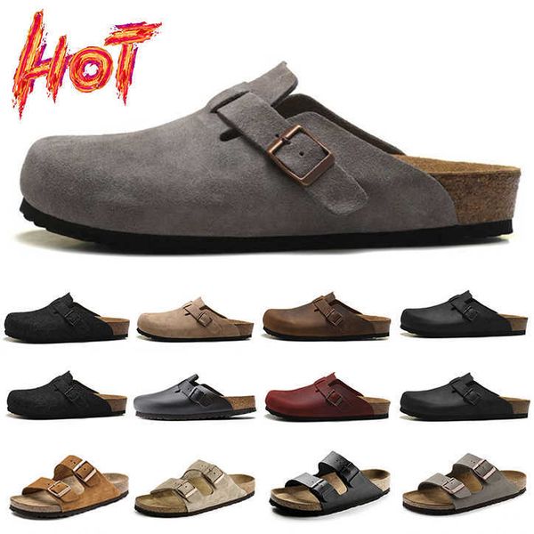 2023 boston clog men women designer birks sandals slippers leather bag head pull cork flats mules woody loafers sliders indoor buckle strap, Black
2023 boston clog men women designer birks sandals slippers leather bag head pull cork flats mules woody loafers sliders indoor buckle strap, Black
