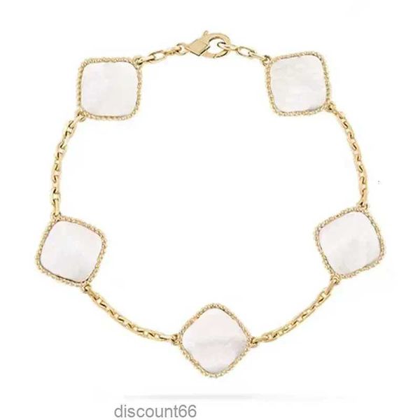 fashion classic 4/four leaf clover charm bracelets 18k shell mother-of-pearl brand designer bangle chain for women party birthday gift jewel, Silver
fashion classic 4/four leaf clover charm bracelets 18k shell mother-of-pearl brand designer bangle chain for women party birthday gift jewel, Silver