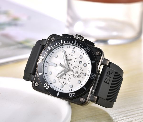 brand wristwatches bell mens quartz watch sapphire glass wrist watch rubber strap watches men women ross business wristwatche 6 hands, Slivery;golden
brand wristwatches bell mens quartz watch sapphire glass wrist watch rubber strap watches men women ross business wristwatche 6 hands, Slivery;golden