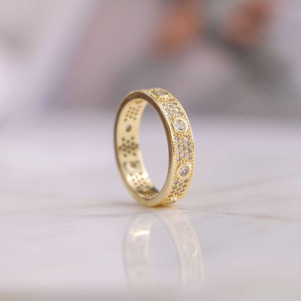 designer new chen shi ka jia classic all round diamond star men's and women's universal ring set zircon matching, Silver
designer new chen shi ka jia classic all round diamond star men's and women's universal ring set zircon matching, Silver