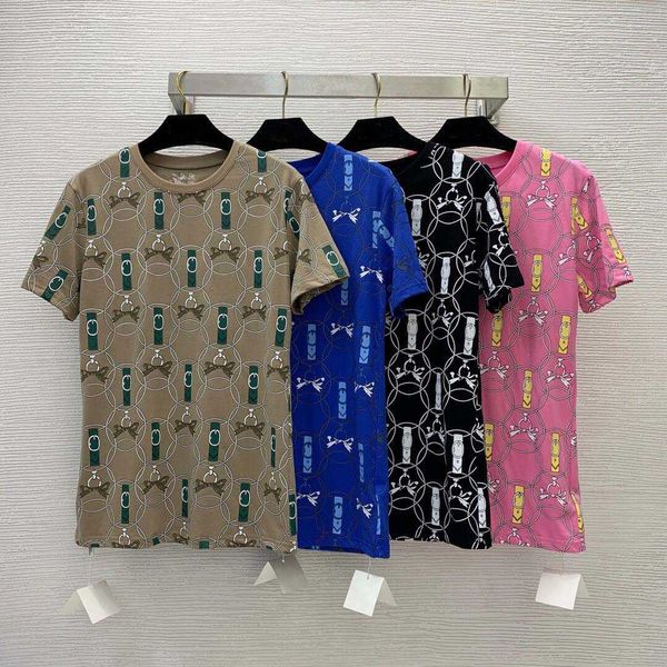 23ss womens t-shirt tee women designer clothes fashion personality bow belt buckle print slim fit round neck short sleeve womens t-shirt wom, White
23ss womens t-shirt tee women designer clothes fashion personality bow belt buckle print slim fit round neck short sleeve womens t-shirt wom, White