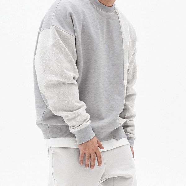 23ss casual color matching splice sweatshirt high street crewneck pullover spring autumn men women sport long sleeve popular fashion sweater, Black
23ss casual color matching splice sweatshirt high street crewneck pullover spring autumn men women sport long sleeve popular fashion sweater, Black