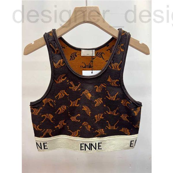 women's tanks & camis designer luxury 2023 summer round neck sleeveless tank street wear pattern knit cropped for female casual fashio, White
women's tanks & camis designer luxury 2023 summer round neck sleeveless tank street wear pattern knit cropped for female casual fashio, White