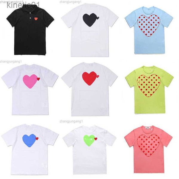 designer commes des garcons t shirt cdgs play t shirts summer male and female couples short sleeve love pattern embroidery simple t shirts v, White
designer commes des garcons t shirt cdgs play t shirts summer male and female couples short sleeve love pattern embroidery simple t shirts v, White