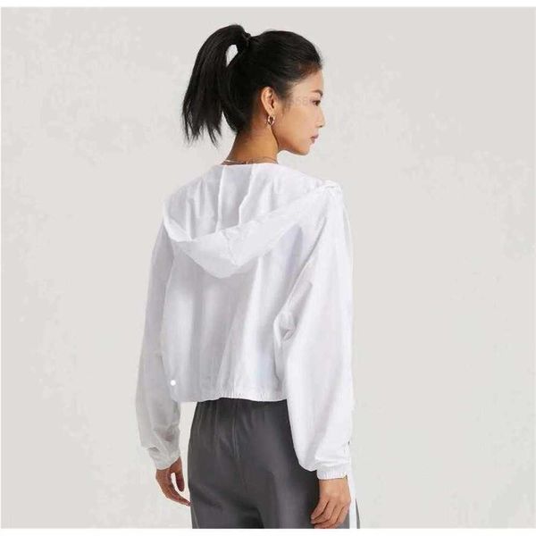 summer new yoga outfit hooded sunscreen non slip zipper loose fitness clothing adjustable cap rope sports women jogging ll6516m64, White
summer new yoga outfit hooded sunscreen non slip zipper loose fitness clothing adjustable cap rope sports women jogging ll6516m64, White
